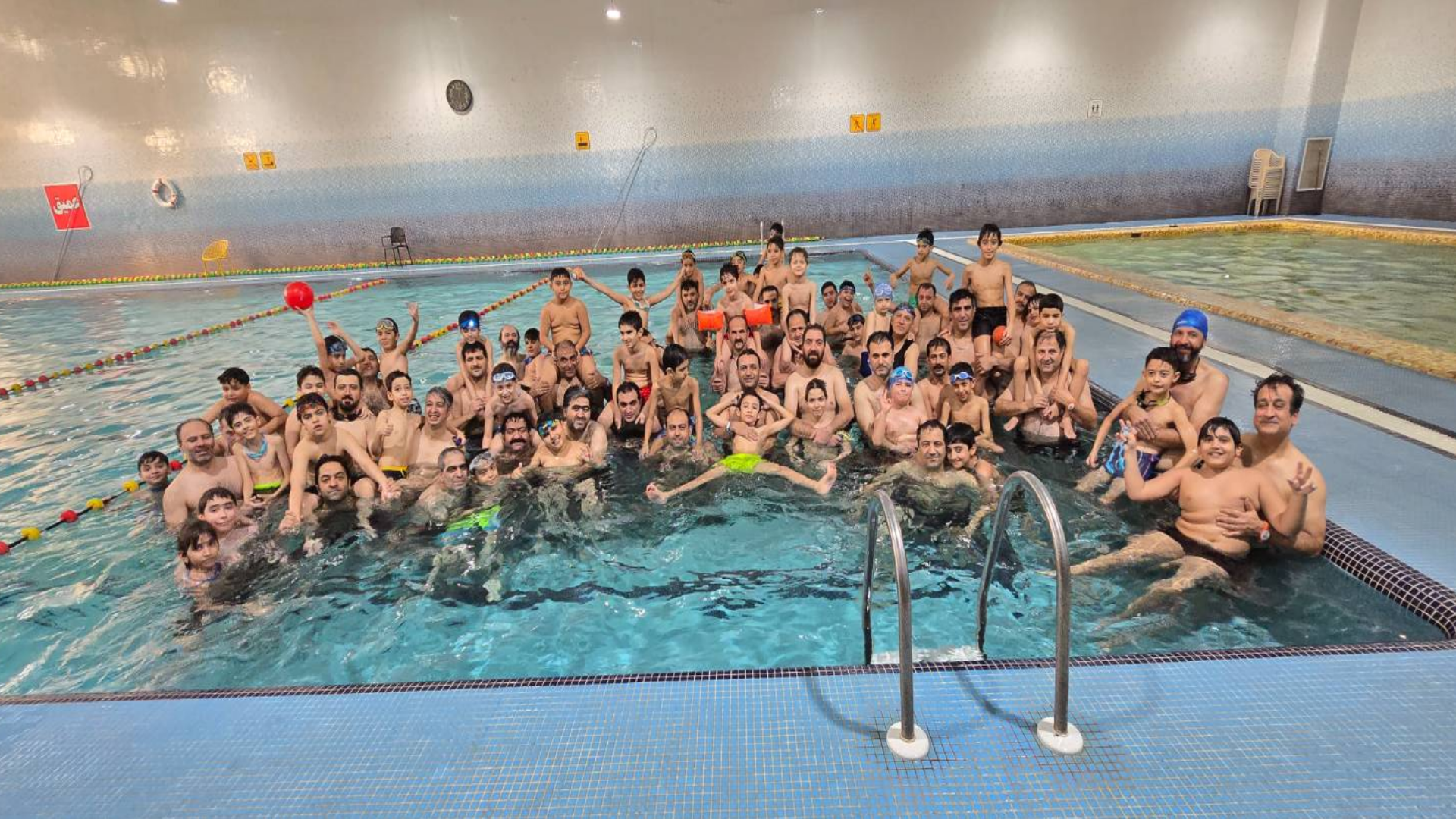 استخر ویژه پدران و پسران